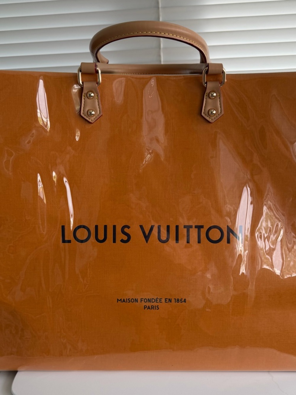 ORIGINAL LOUIS VUITTON SHOPPING BAG TOTE (large) - Picture 2 of 6